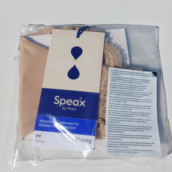 Speax by Thinx Size M Brown Women's Underwear - Picture 2 of 5